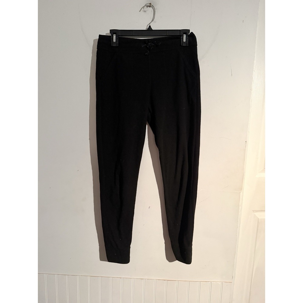 Patagonia Micro D Fleece Joggers XS Black Sweatpants Cozy Hiking Outdoors